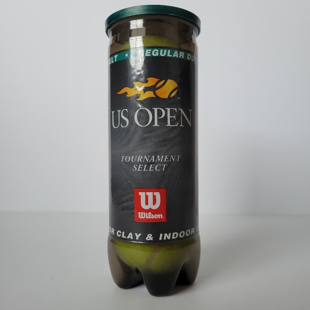 Wilson US Open Tournament Select Regular Duty Felt Clay/Indoor Tennis Balls New